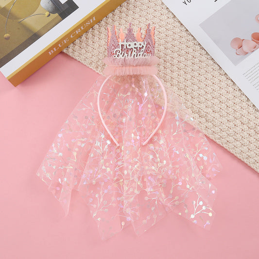 Couronne anniversaire Rose