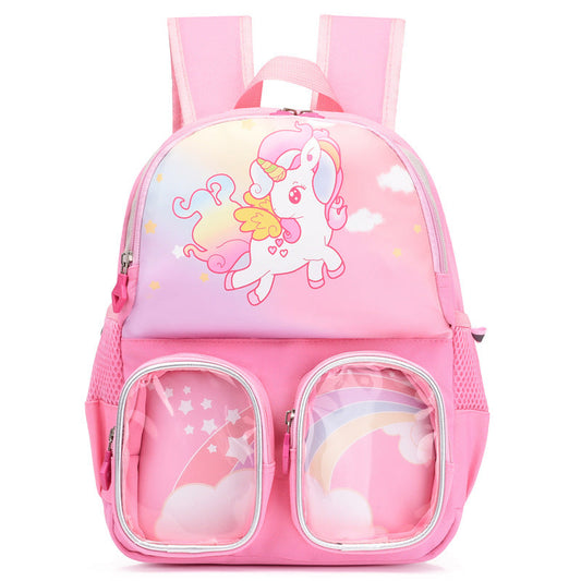 Sac à dos Licorne rose