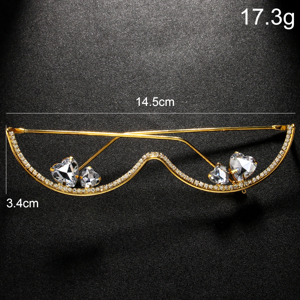 Lunettes fantaisie Coeur OR