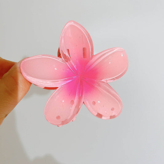 Pince fleur rose