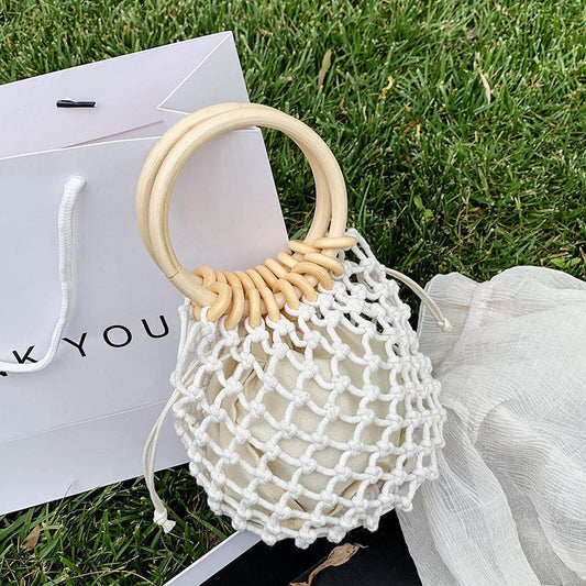 Petit sac à main blanc