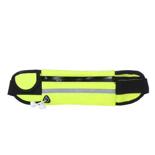 Pochette de sport jaune fluo
